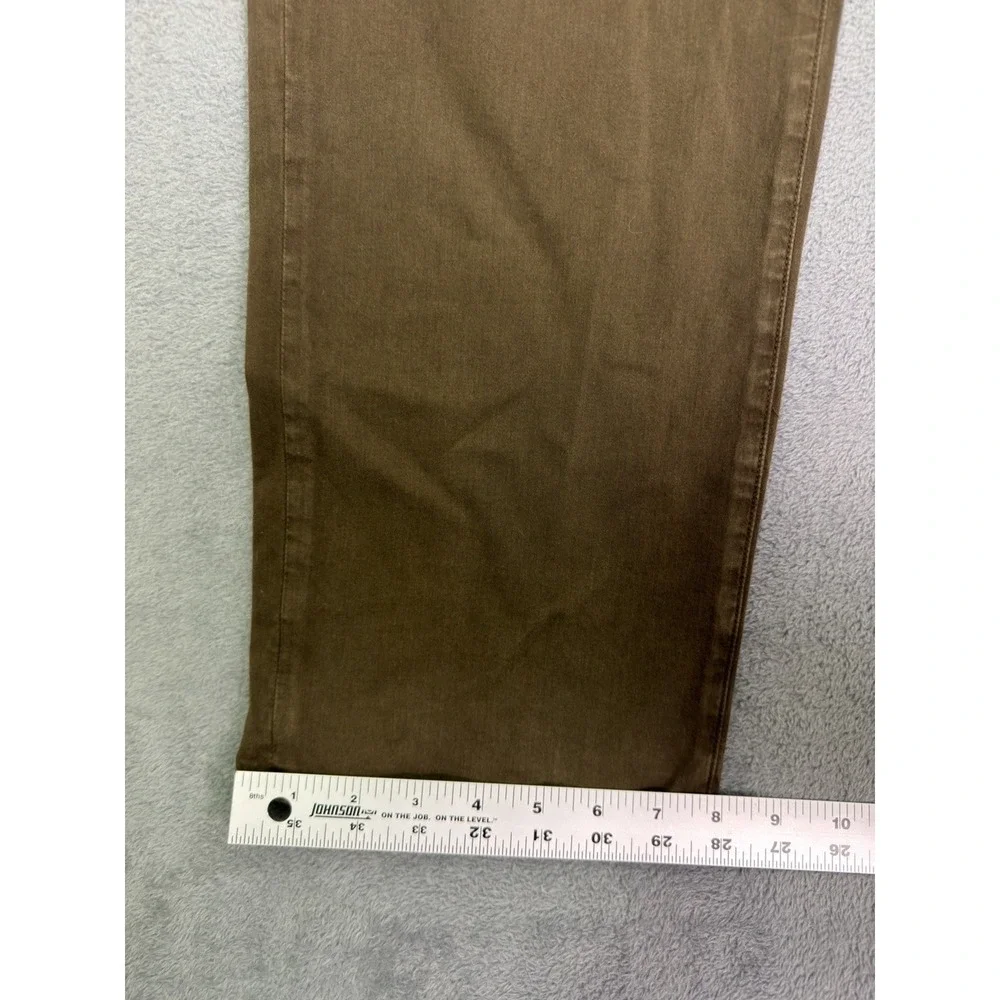 34 Heritage Charisma Pants Mens 36x30 Brown Comfort Rise Classic Fit Stretch